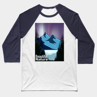 Beautiful Nature Landscape Baseball T-Shirt